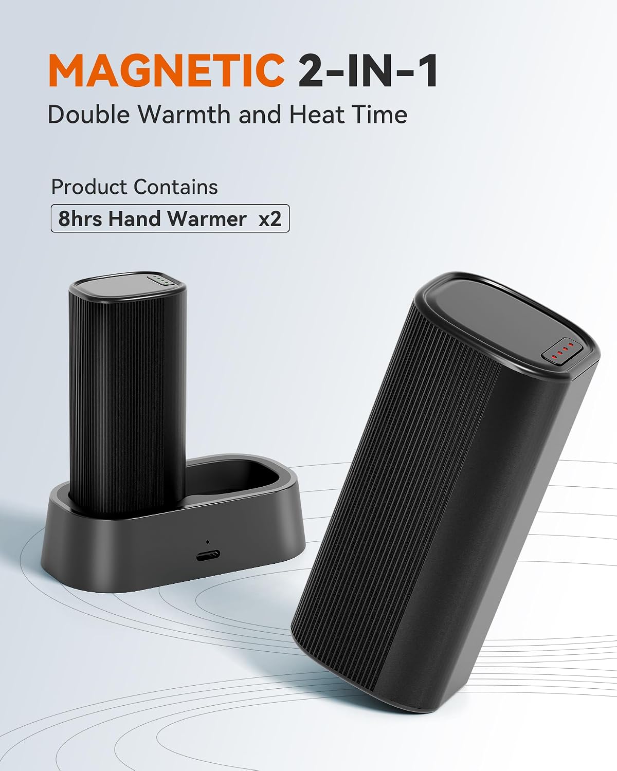Thumbnail 4 de KINREECELL Magnetic Hand Warmers 2-pack, 16h