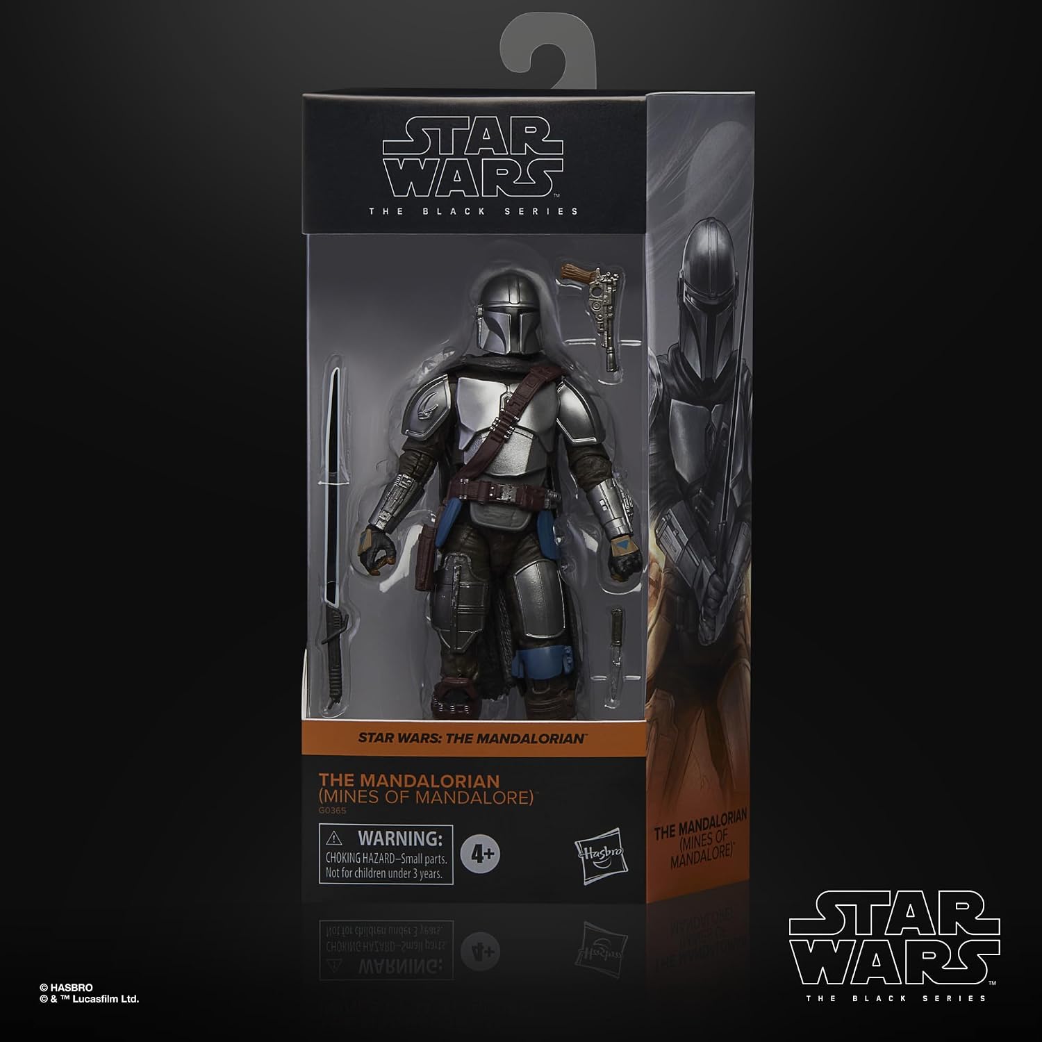 Detalle de Star Wars The Black Series – Figurine de collection The Mandalorian (Mines of Mandalore), 15 cm