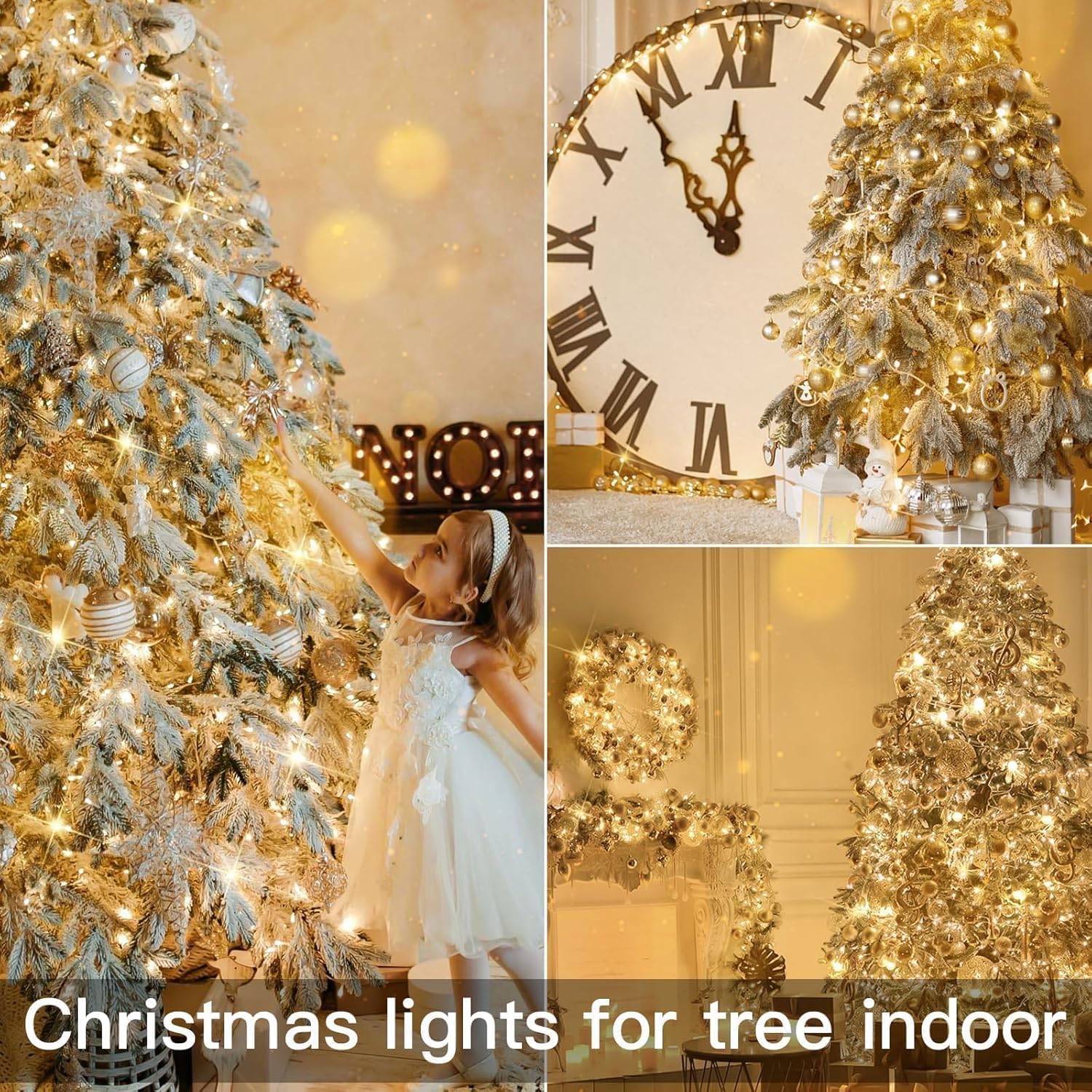 Detalle 2 de SUDDUS SD-200STRWW String Lights, 200 Warm White LEDs, Remote and 8 Modes