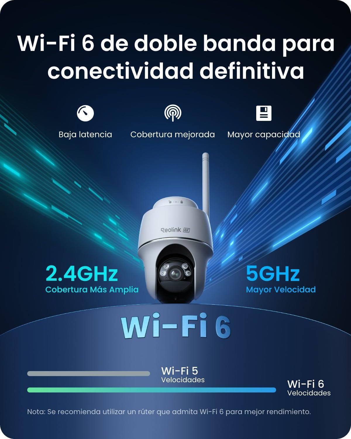 Thumbnail 6 de Reolink Argus PT Ultra 4K 8MP 🌞 Cámara Exterior Solar WiFi