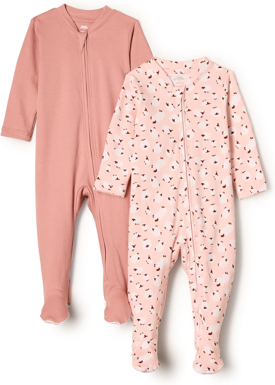 Thumbnail 6 de Amazon Essentials x Sofia Grainge unisex babies’ cotton footed sleepsuit (pack of 2)