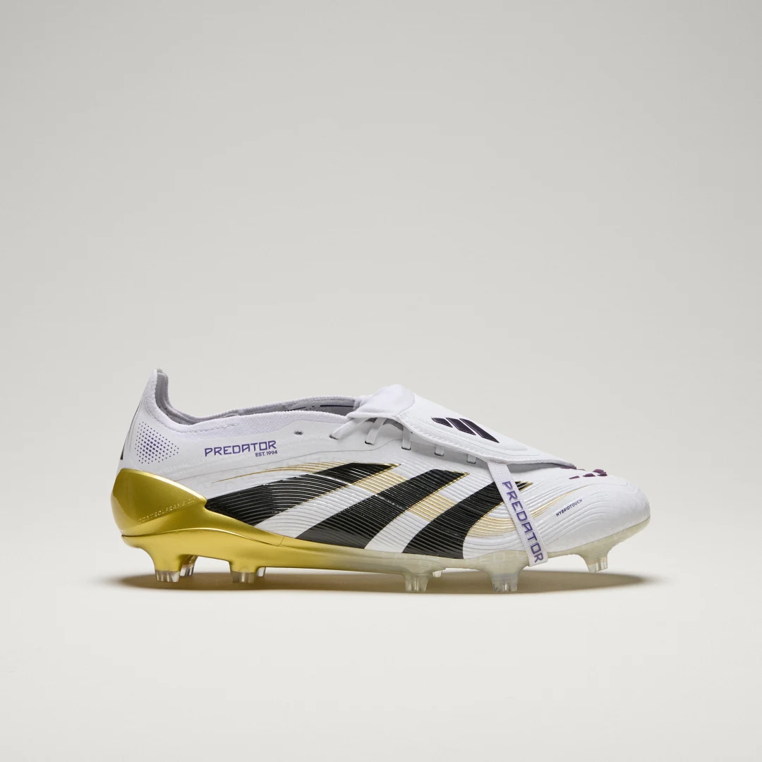 Detalle de Bota de fútbol Predator Elite Fold-Over Tongue para césped natural seco — Adidas