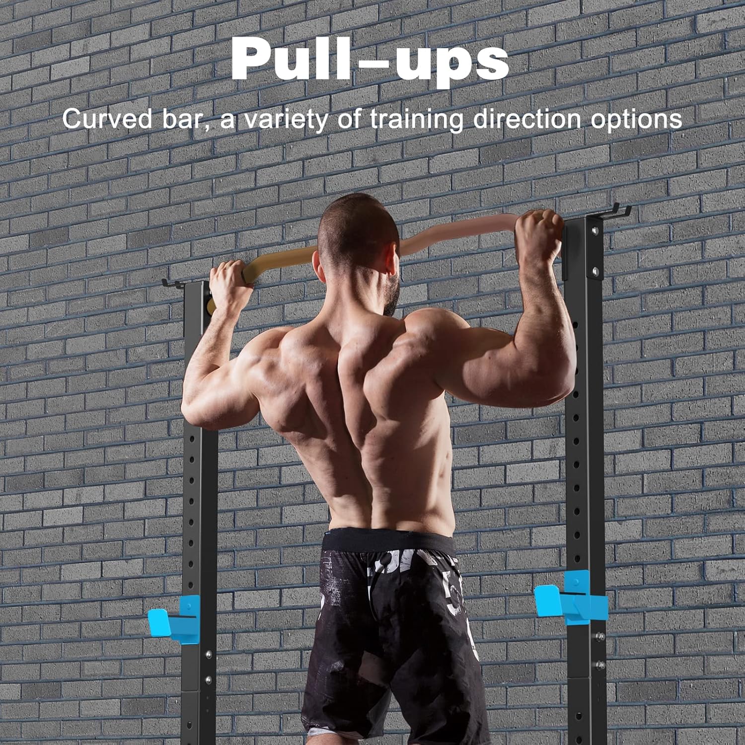 Thumbnail 4 de WINNOW Squat rack Altezza regolabile Power Cage con Pull Up Bar: gabbia di potenza multiuso per casa e palestra