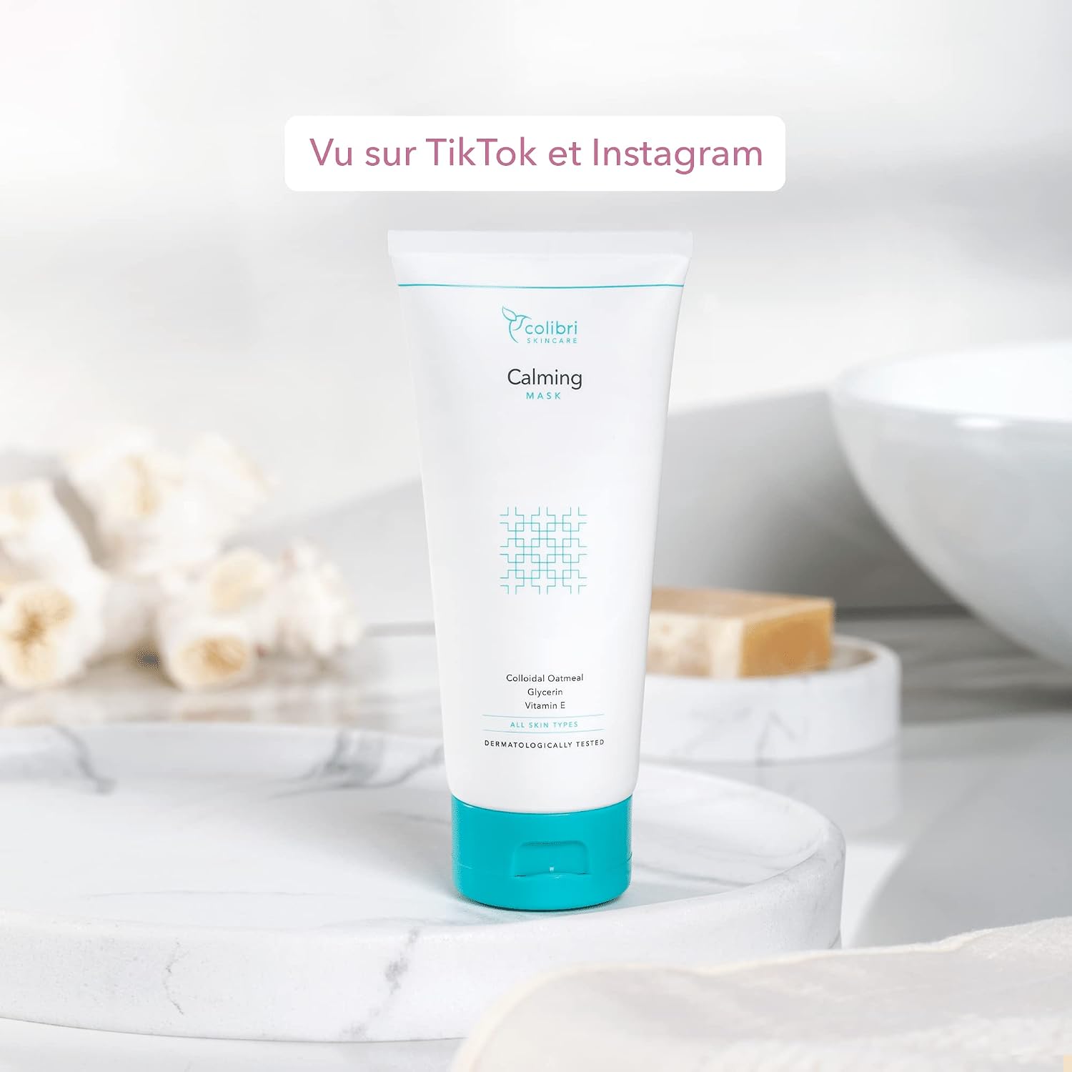 Thumbnail 1 de Colibri Skincare CALMING MASK (150 ml) : masque crème apaisant et hydratant pour le visage