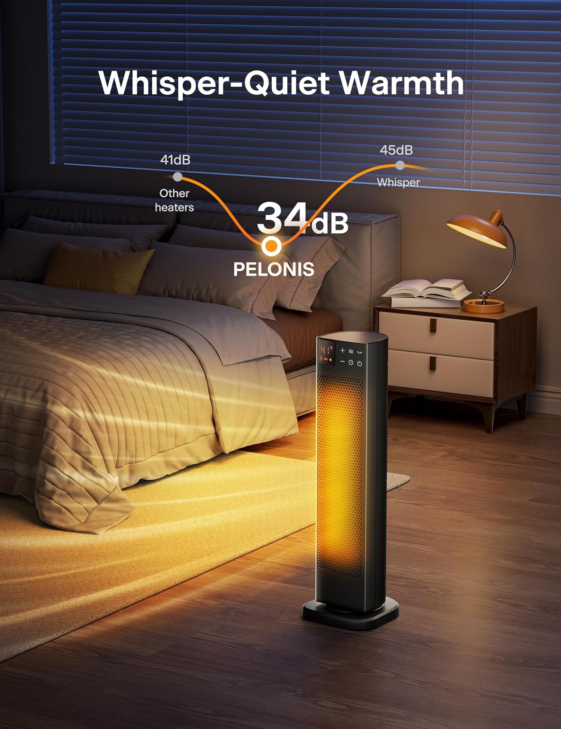 Thumbnail 5 de PELONIS PHF15RSAPH23 1500W Tower Heater 🌡