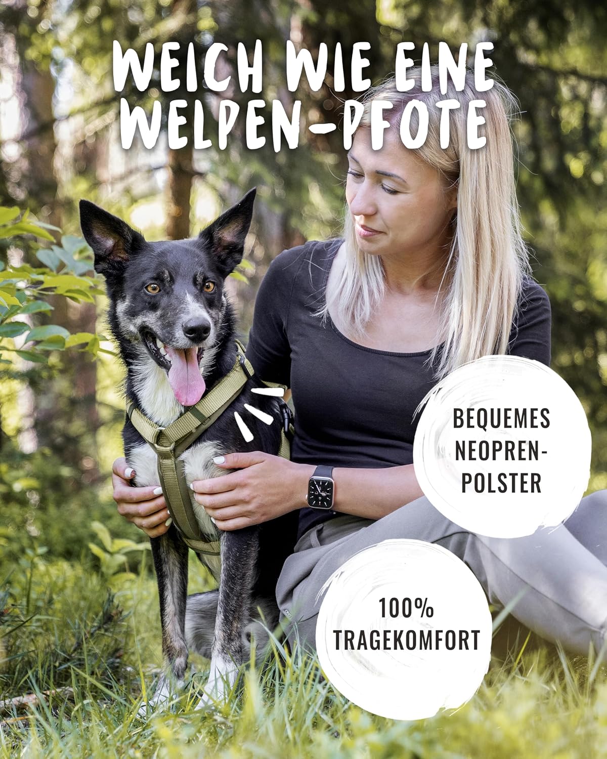 Detalle 2 de Rudelkönig Bella Hundegeschirr đ