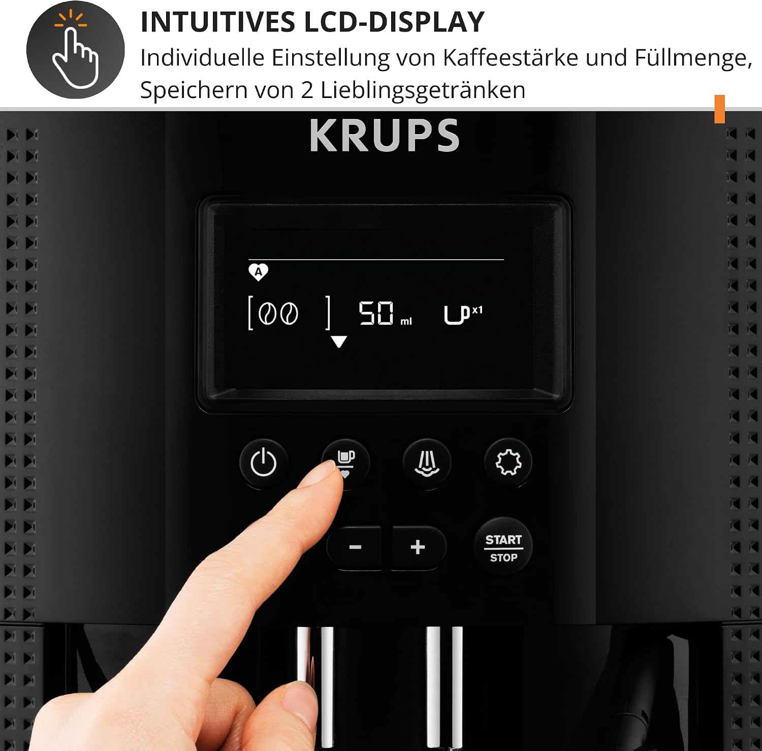 Thumbnail 4 de KRUPS EA816031 Kaffeevollautomat 1,7 L