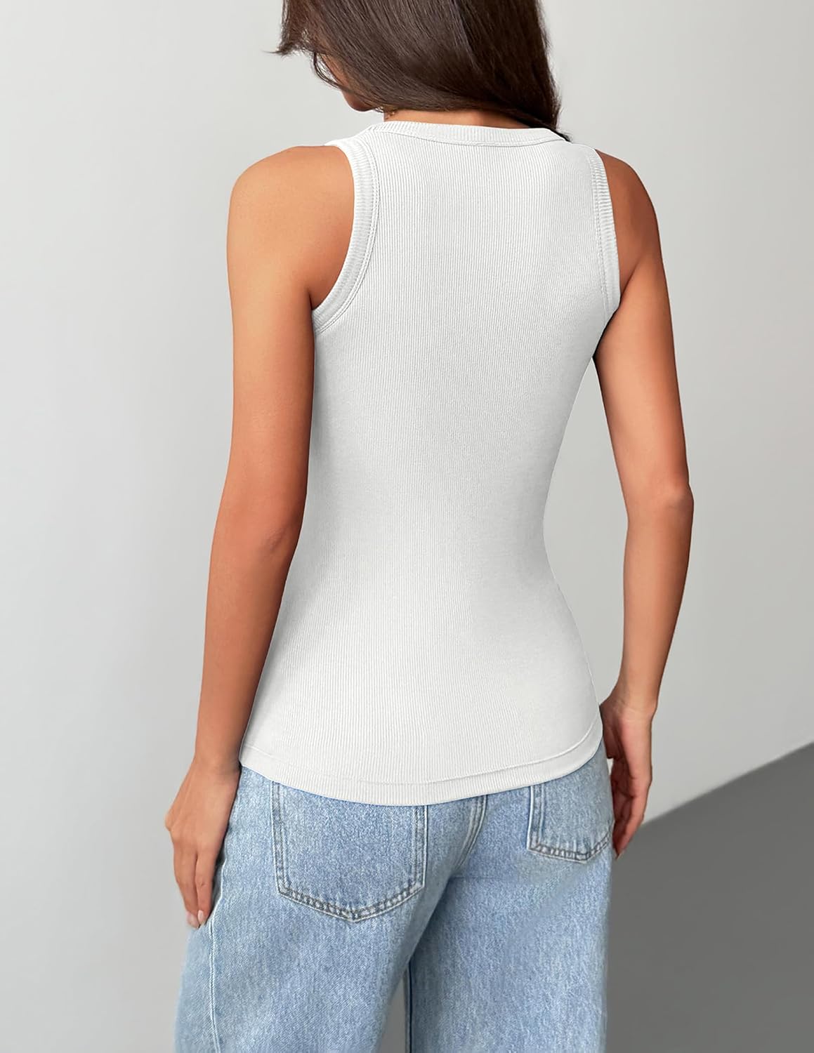 Detalle 1 de Zeagoo Ribbed Tank Top