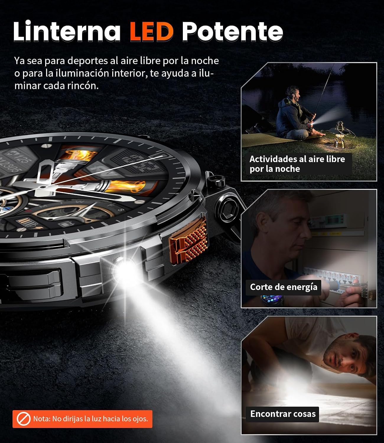 Detalle de Reloj Inteligente DREMAC FV6 1,85'' 730 mAh