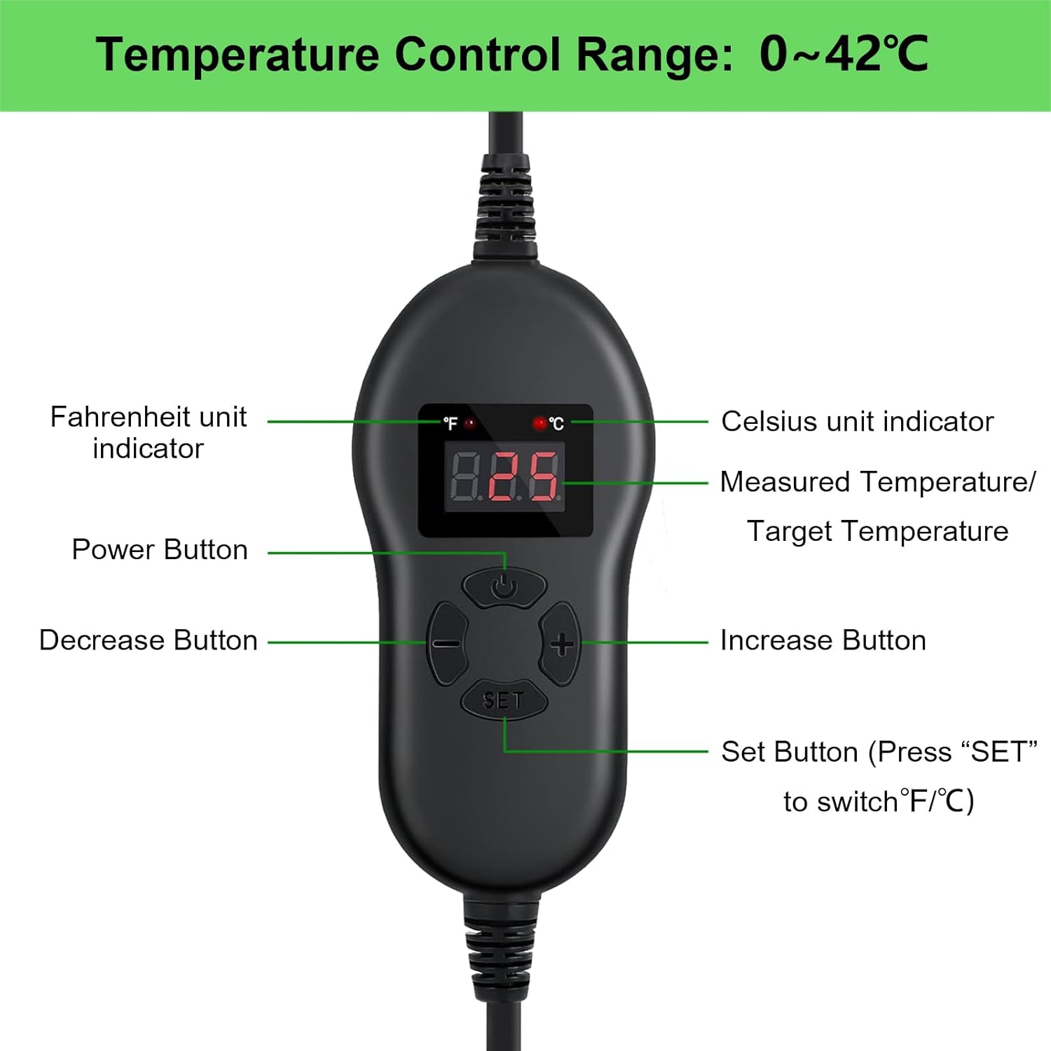 Thumbnail 3 de KETOTEK Tappetino riscaldante per piante 30W 🌱