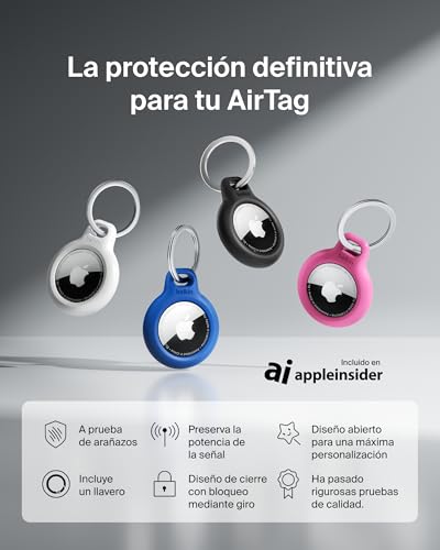 Thumbnail 1 de Belkin Llavero AirTag funda resistente rosa