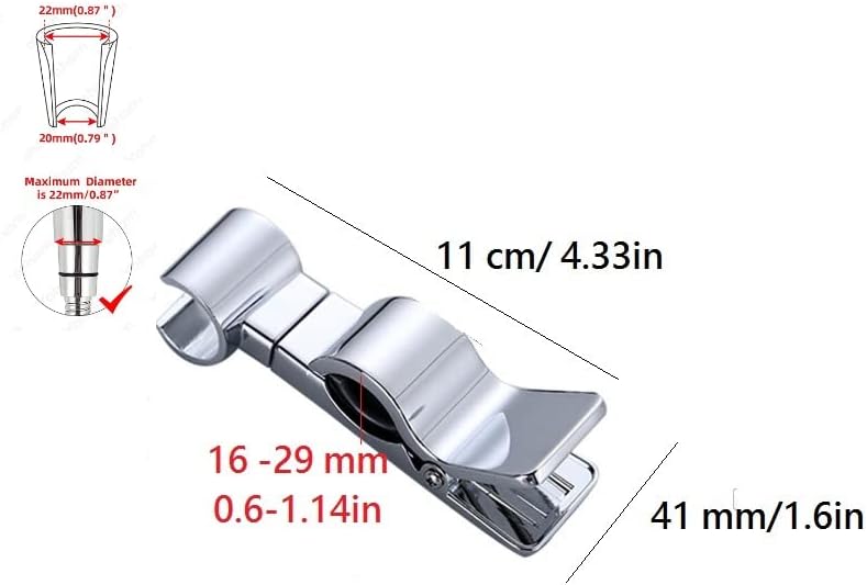Detalle de Adjustable Shower Head Bracket 19–25 mm