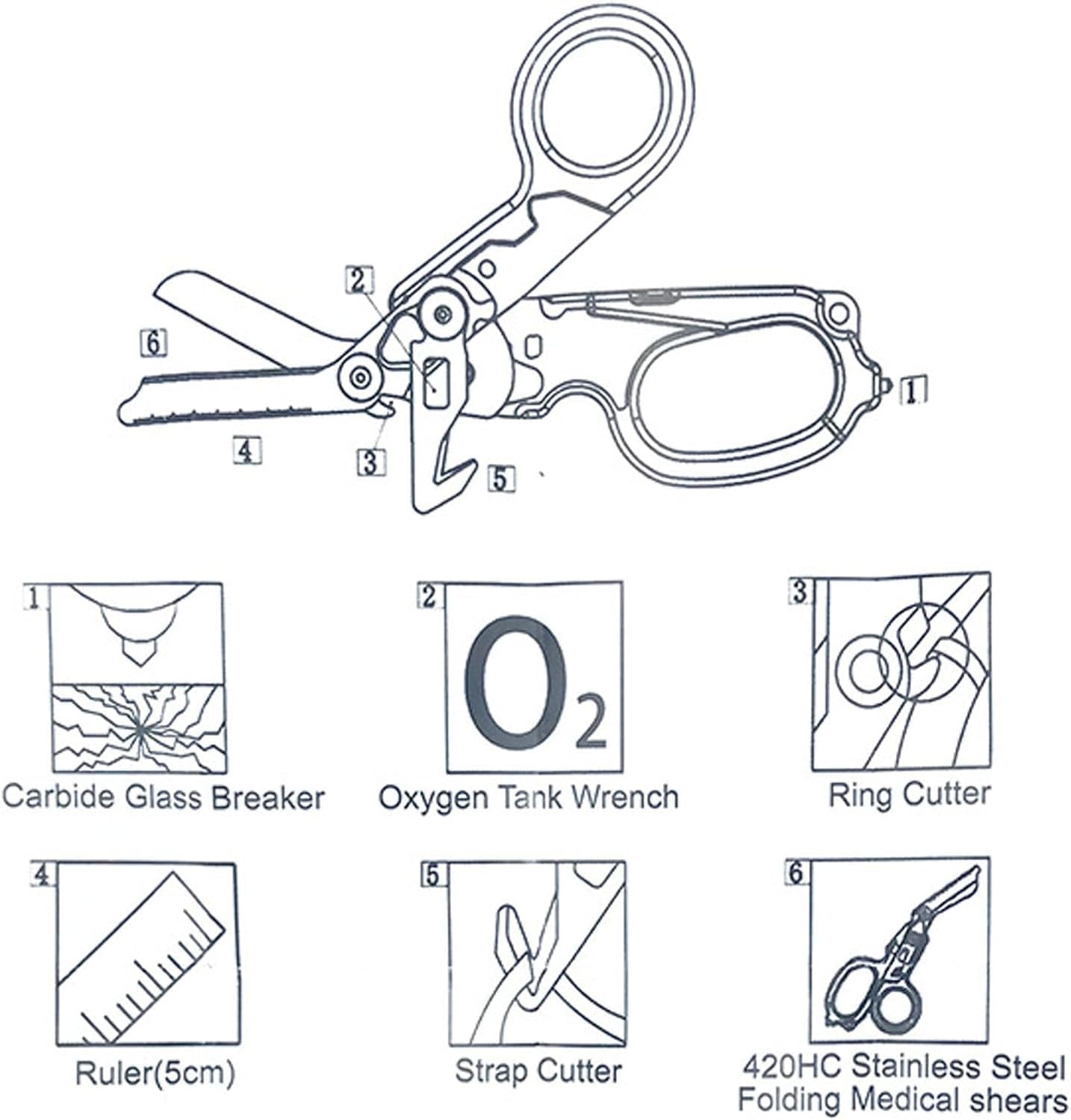 Thumbnail 1 de Alicates Multifunción Ziyero para emergencias