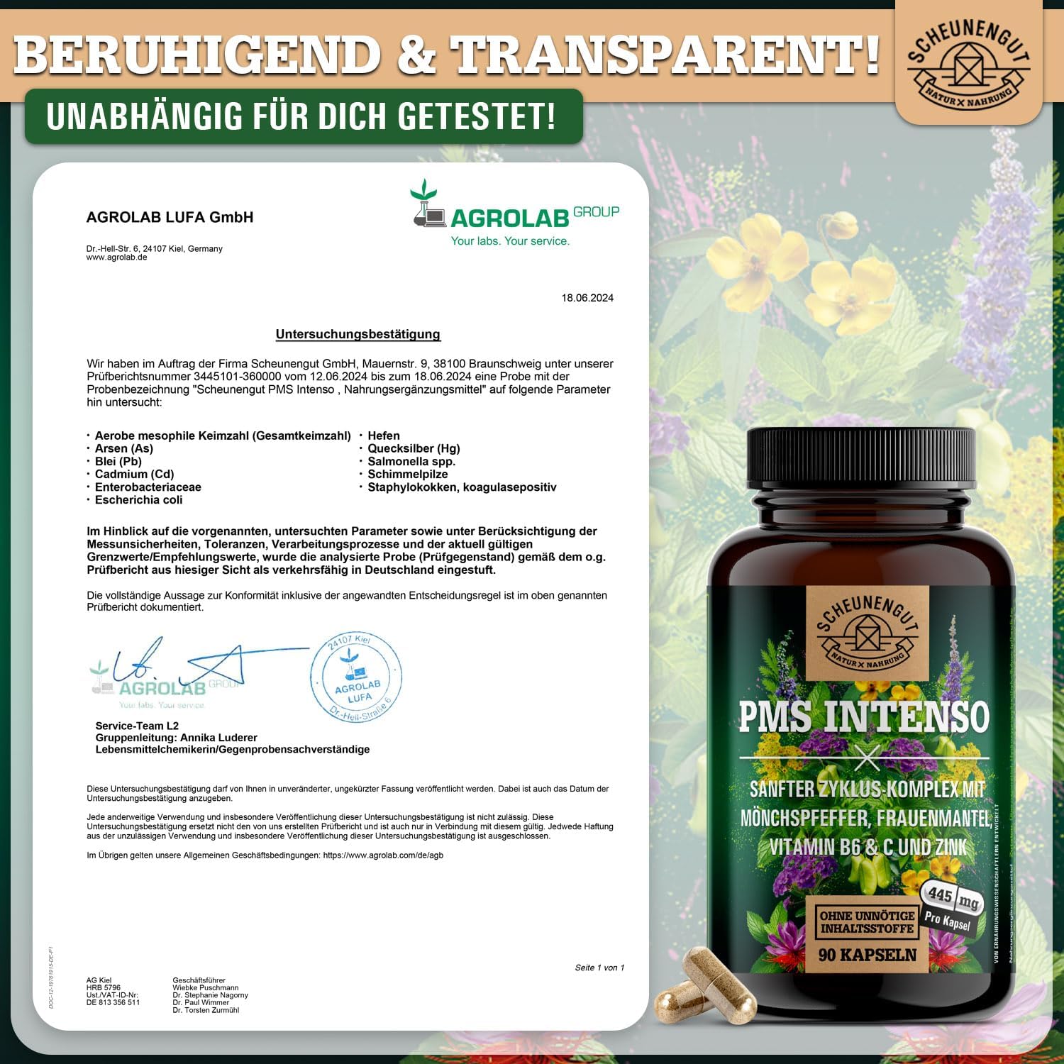 Thumbnail 6 de PMS INTENSO Mönchspfeffer Kapseln 45 Tage