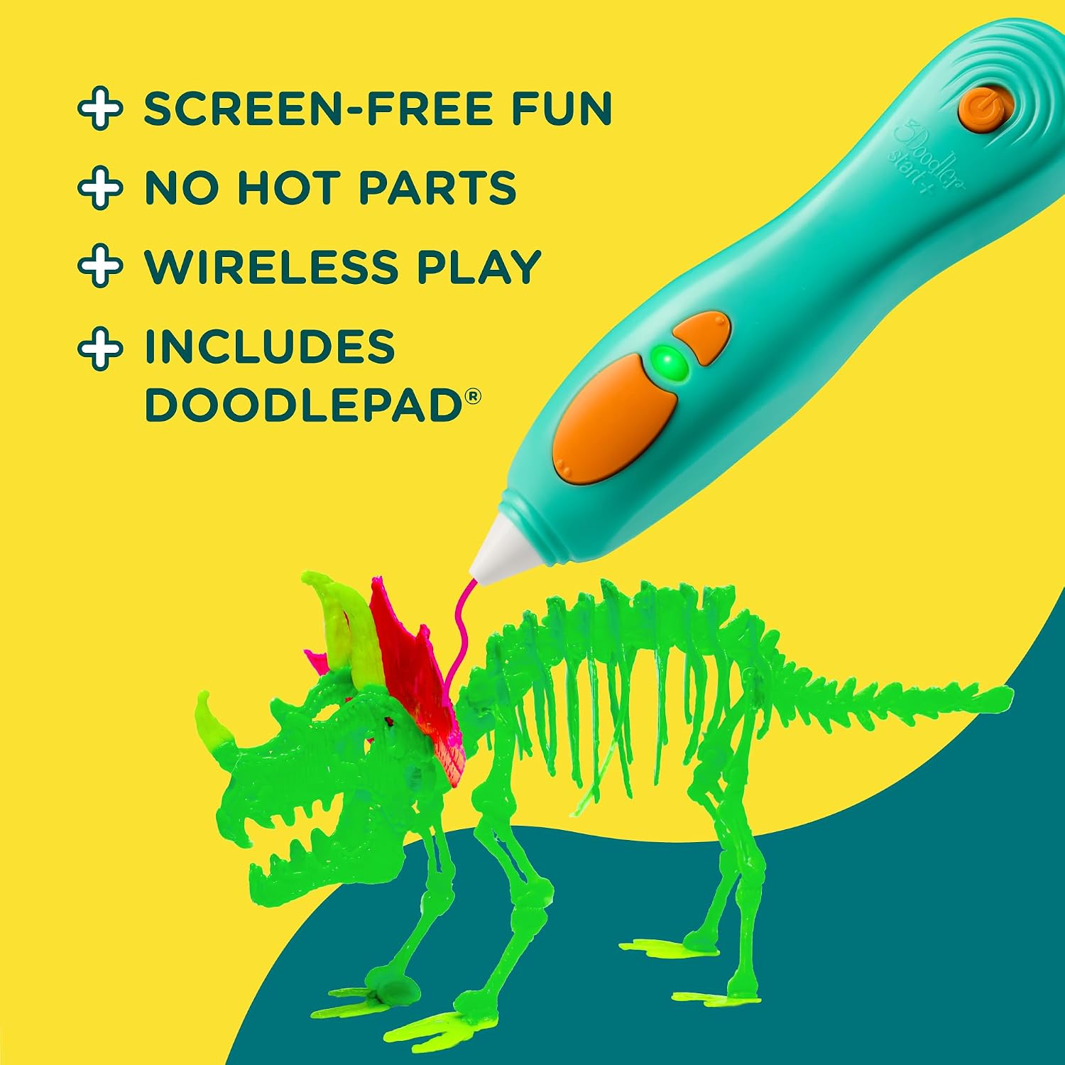 Thumbnail 2 de 3Doodler Start+ Essentials 3D Pen Set for Kids with Low-Heat Design
