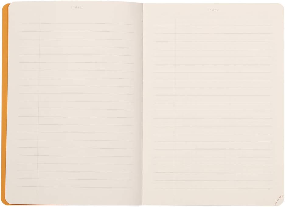 Thumbnail 1 de RHODIA 117182C Carnet Souple Rhodiarama – Agenda Perpétuel Noir, A5