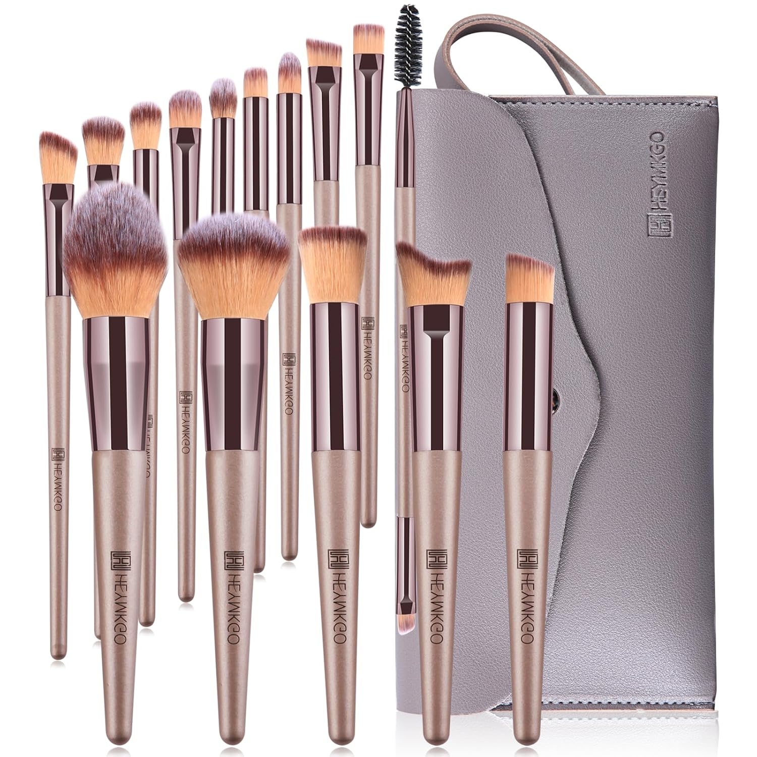 Detalle de HEYMKGO Pinselset Makeup 15-teilig đš