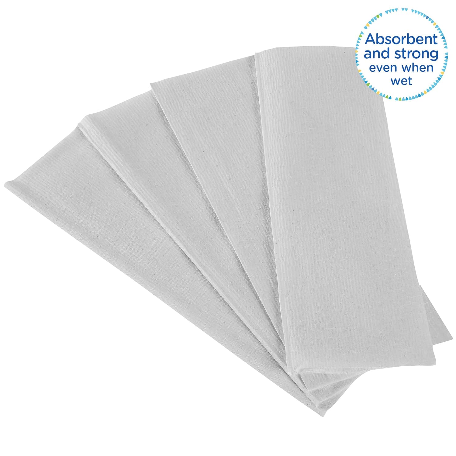 Detalle de Essuie-mains enchevêtrés KLEENEX* ULTRA 6772 (30 paquets, blancs, 2 plis)