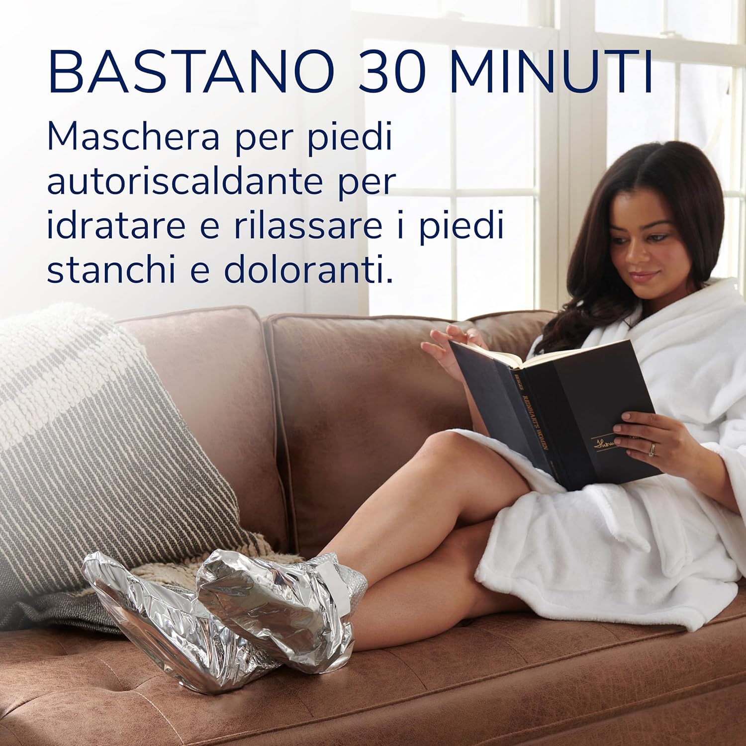 Detalle de Dr. Scholl's Maschera Piedi Lenitiva e Rivitalizzante – sollievo rapido per piedi stanchi