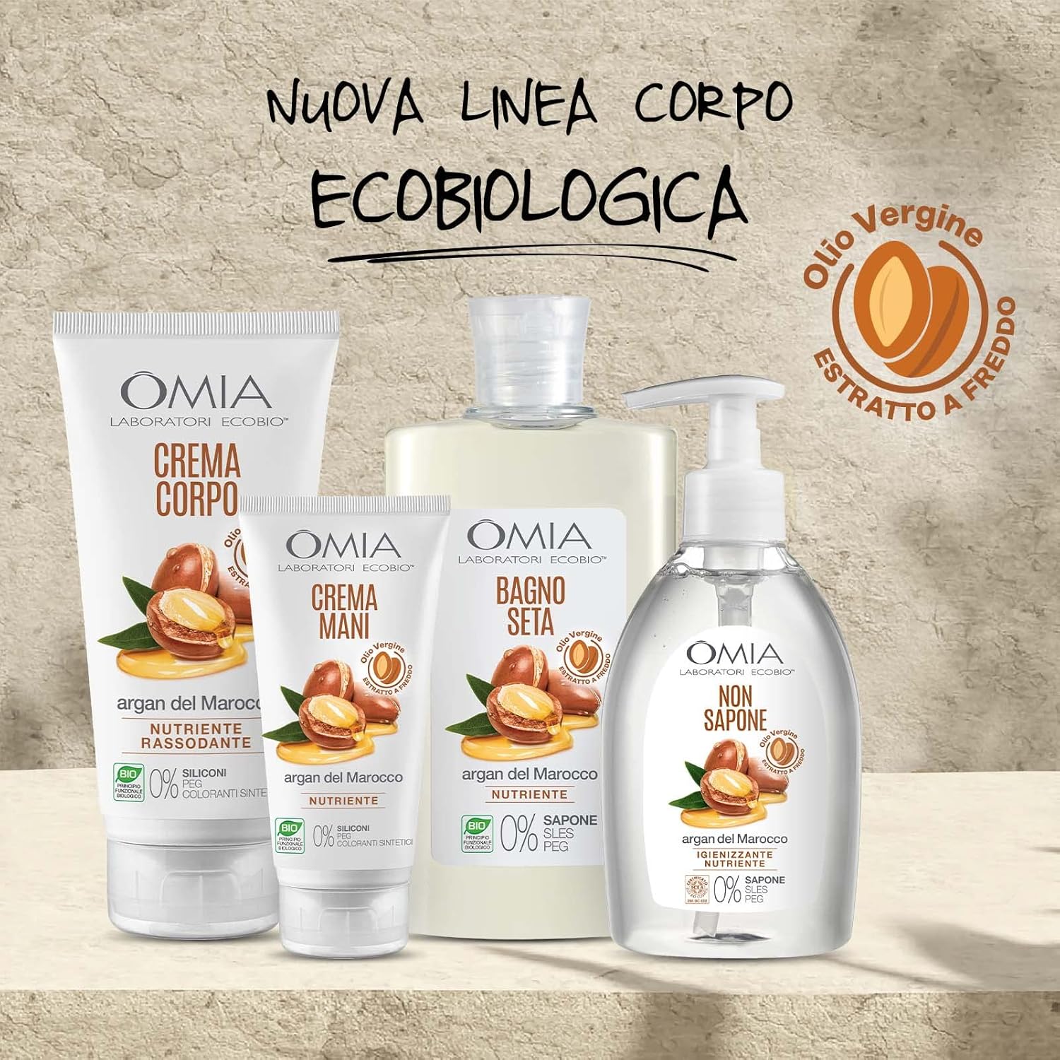 Thumbnail 6 de AMZ OMIA BAGNO ARGAN 400 ml confezione 4 pezzi