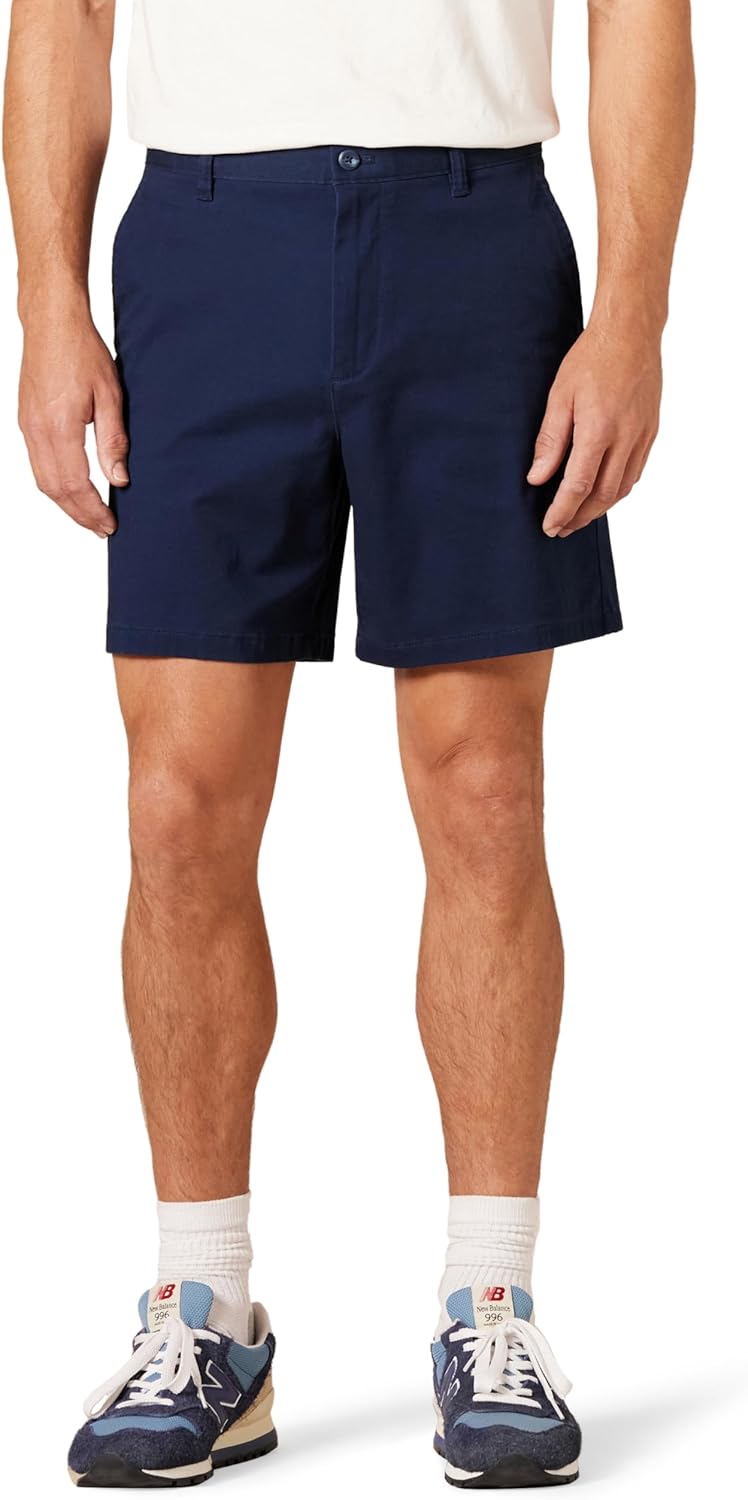Thumbnail 5 de Amazon Essentials Men’s Slim-Fit 7" Stretch Chino Shorts (18cm) – Khaki