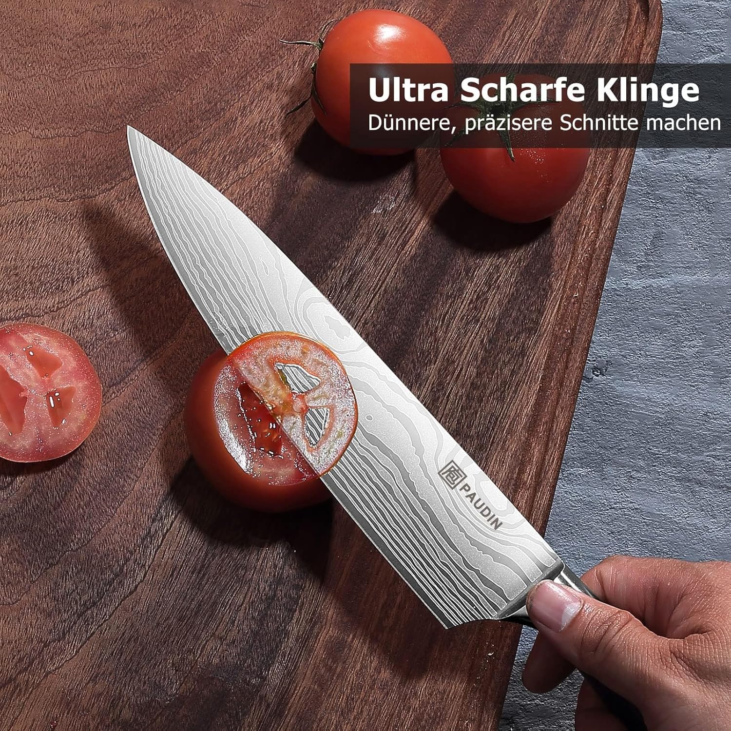 Thumbnail 2 de PAUDIN Kochmesser 20 cm Profi Küchenmesser