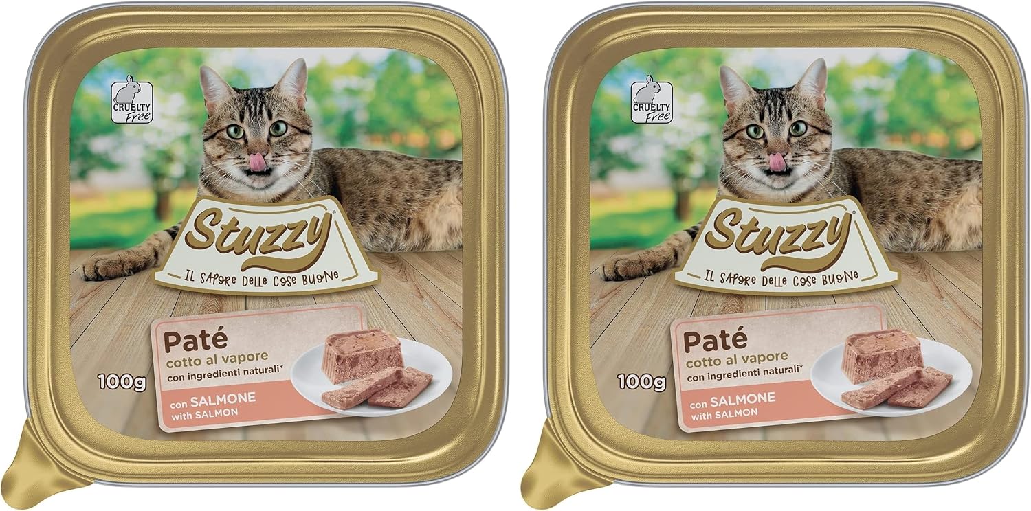 Thumbnail 5 de Stuzzy Cibo Umido per Gatti Adulti al Prosciutto – 32 Vaschette da 100 g (Totale 3,2 kg)