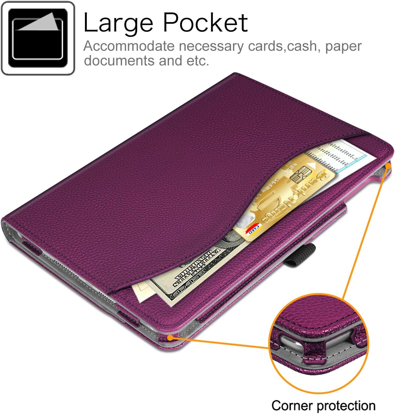 Thumbnail 4 de FINTIE Case for iPad 9th 10.2-inch with pencil pocket