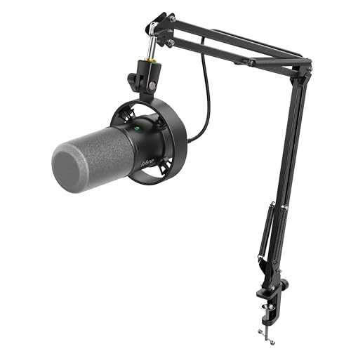 Detalle de FIFINE K688CT Dynamic Podcast Microphone Kit
