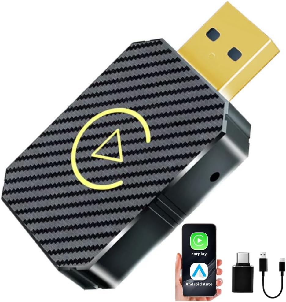 Detalle de soleilx Q1M Adattatore Wireless CarPlay USB C/A