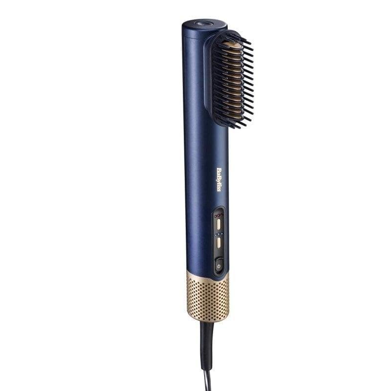Detalle de Cepillo de aire BaByliss Air Power AS6550E cerámico digital 1600W azul marino