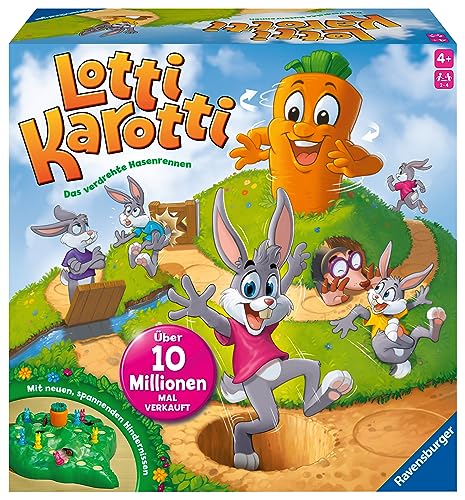 Detalle de Ravensburger Spiele-Klassiker Lotti Karotti – Kinderspiel ab 4 Jahre