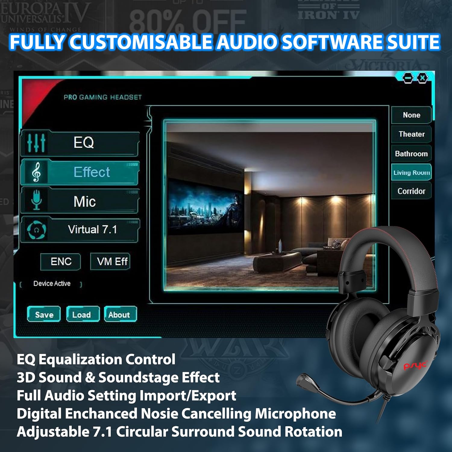 Thumbnail 5 de SUMVISION SERAPH 7.1 Wired Gaming Headset