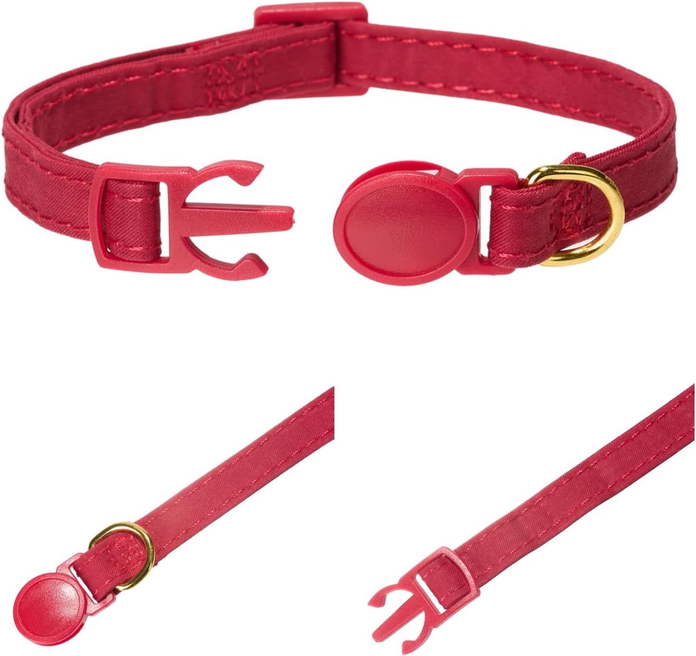 Thumbnail 2 de Cat Collars Cotton Bowtie Duo 19–28 cm