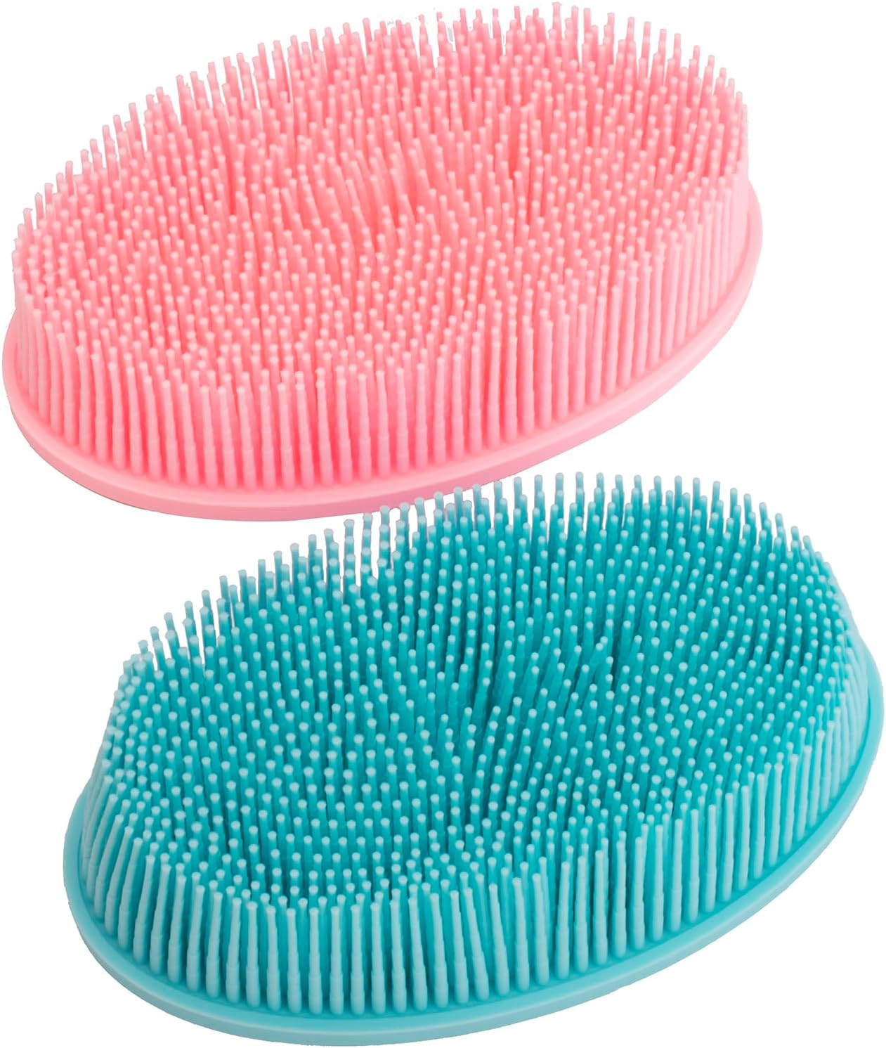 Thumbnail 1 de DNC Silicone Body Scrubber Exfoliating Shower Bath Body Brush (2 Pack) – silicone exfoliating shower brush