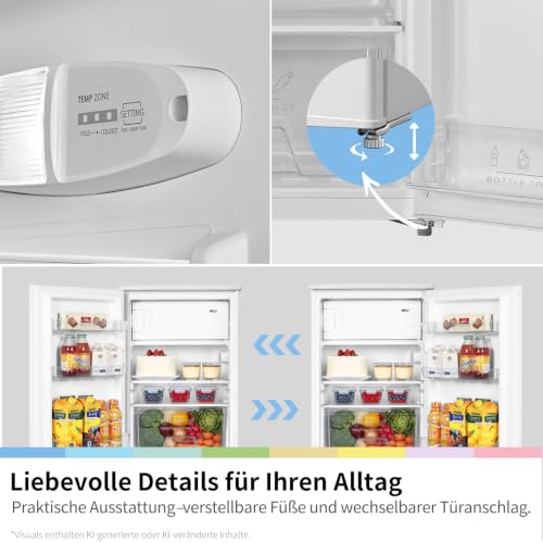 Thumbnail 5 de Comfee Kühlschrank mit Gefrierfach 113 l
