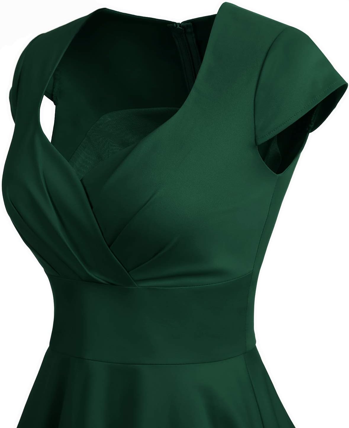 Detalle de Bbonlinedress abito vintage anni ’50 a maniche a cappi e scollo a punta