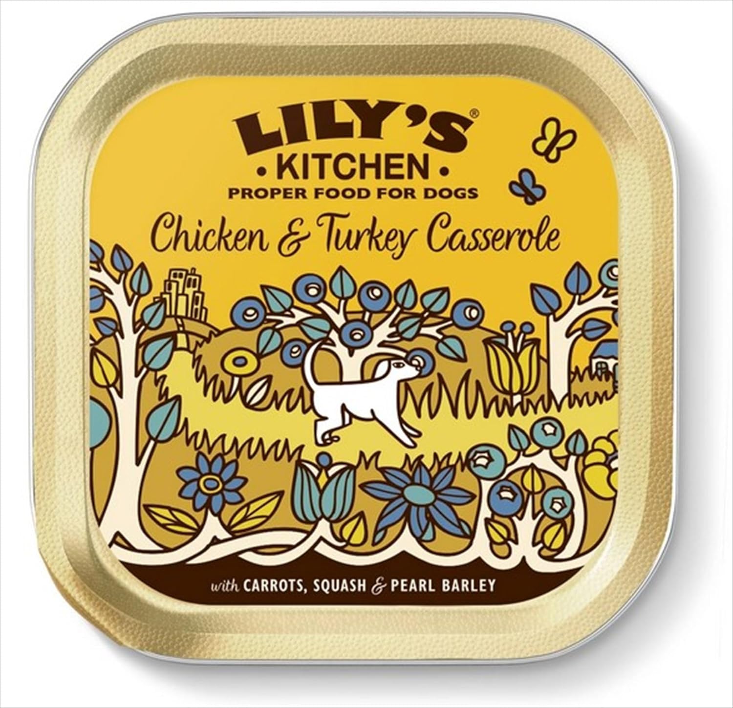 Detalle de Lily's Kitchen Aliment humide naturel pour chiens adultes – Dîner classique mulitpack (6 x 150 g)