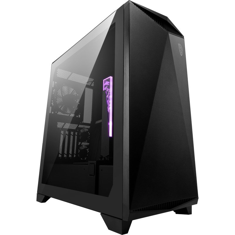 Detalle 2 de MSI MPG GUNGNIR 300P AIRFLOW Cristal Templado USB 3.2 Negra