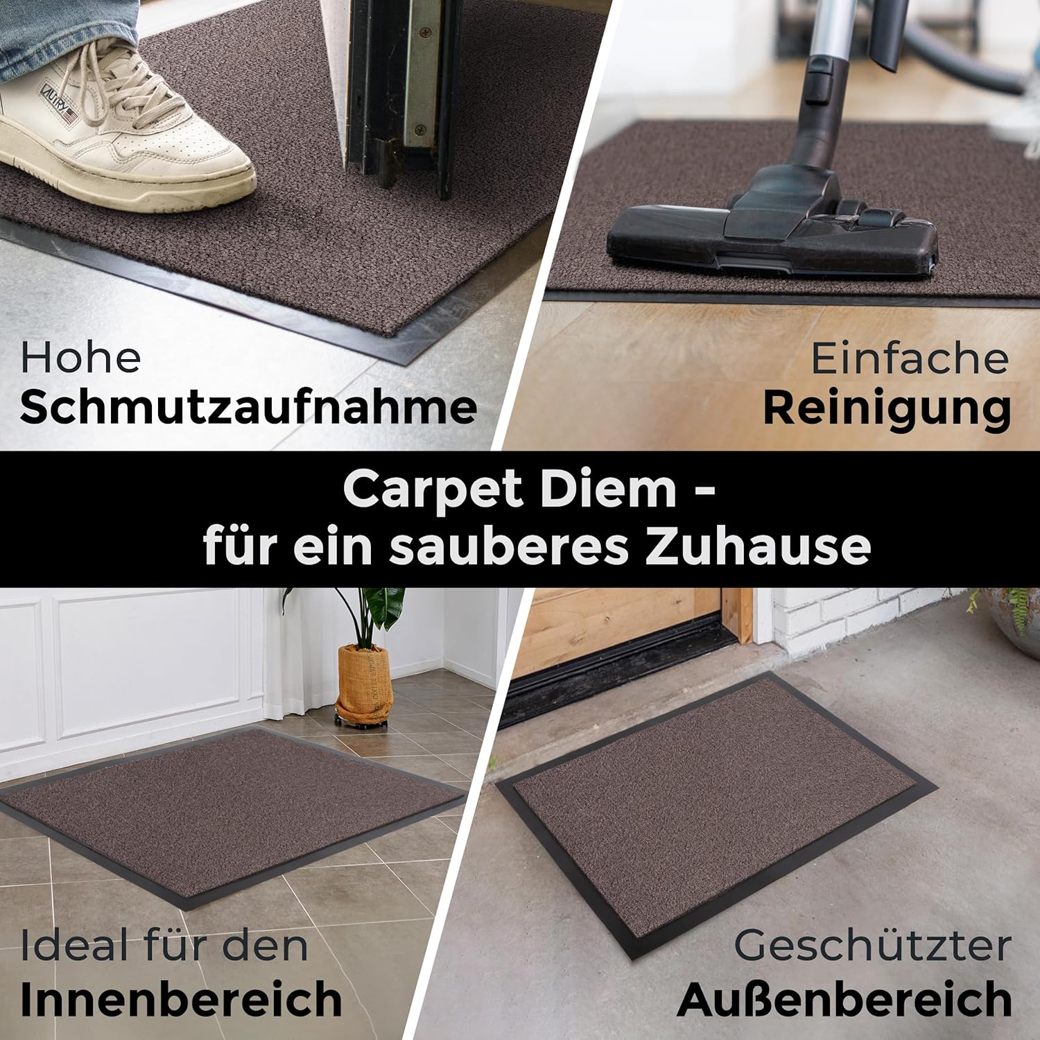 Thumbnail 2 de Carpet Diem Fußmatte – einfach sauber, rutschfest und vielseitig einsetzbar 40x60 cm