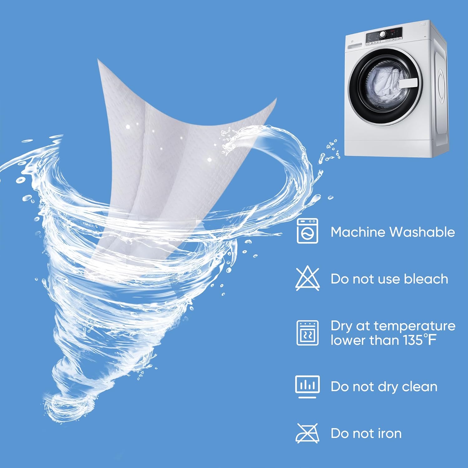 Thumbnail 5 de Cooling Waterproof Mattress Protector Queen