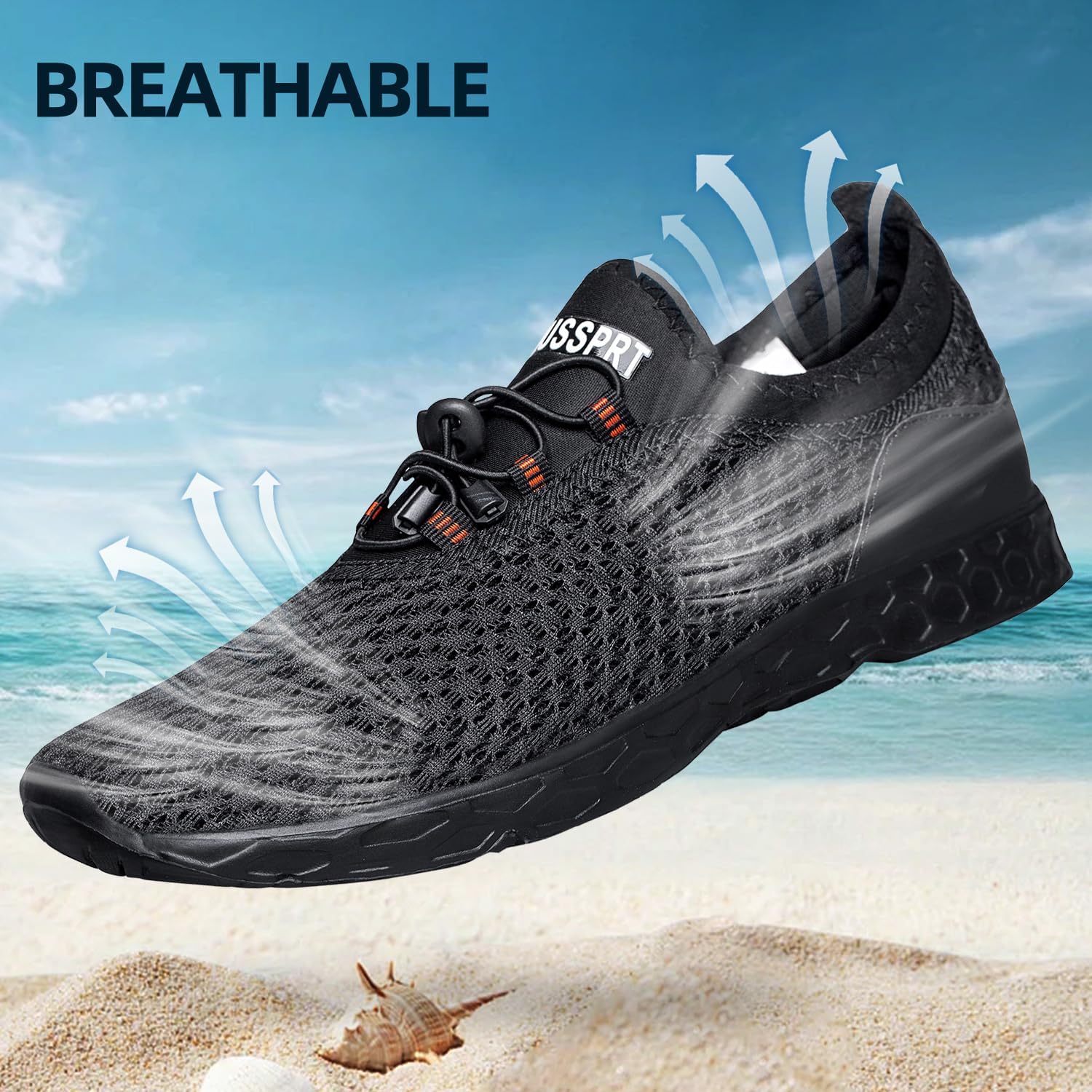Thumbnail 4 de DOUSSPRT Men's Water Shoes Quick Drying Aqua Shoes