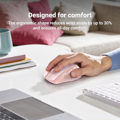 Detalle 2 de UGREEN Wireless Mouse: 40dB Silent, Ultra-long Battery Life