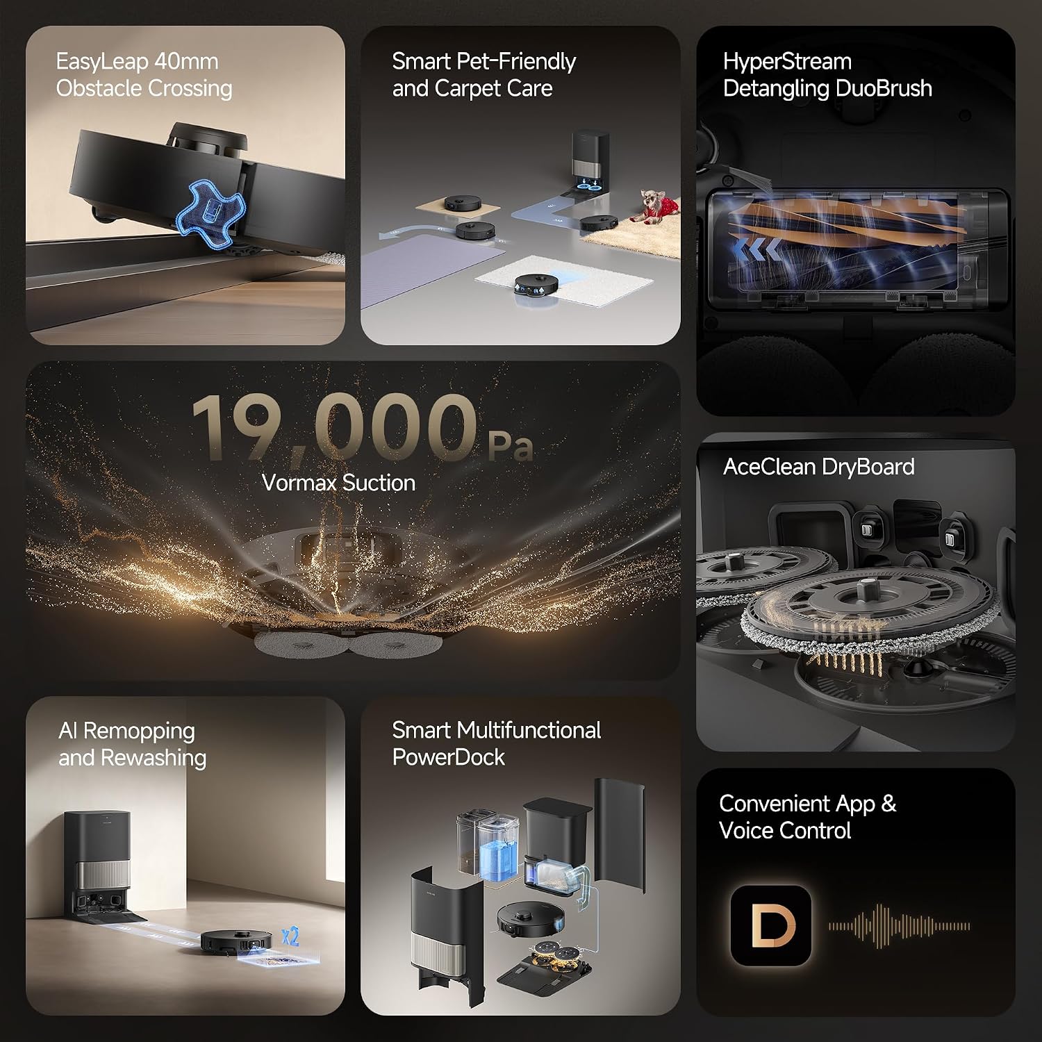 Detalle 2 de dreame L40s Pro Ultra Robot Vacuum