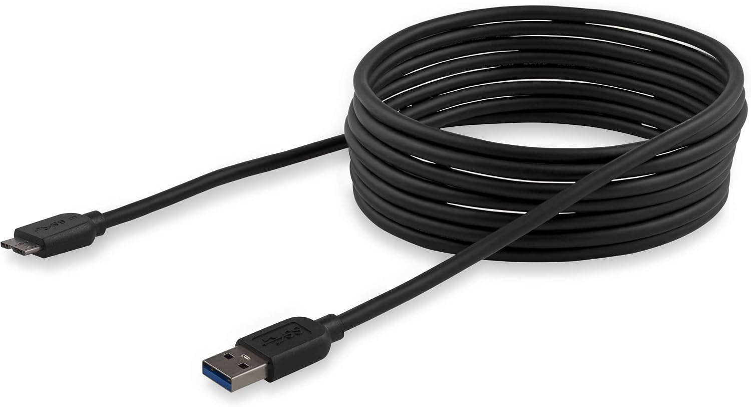 Detalle 2 de StarTech.com 10ft USB 3.0 A to Micro-B cable
