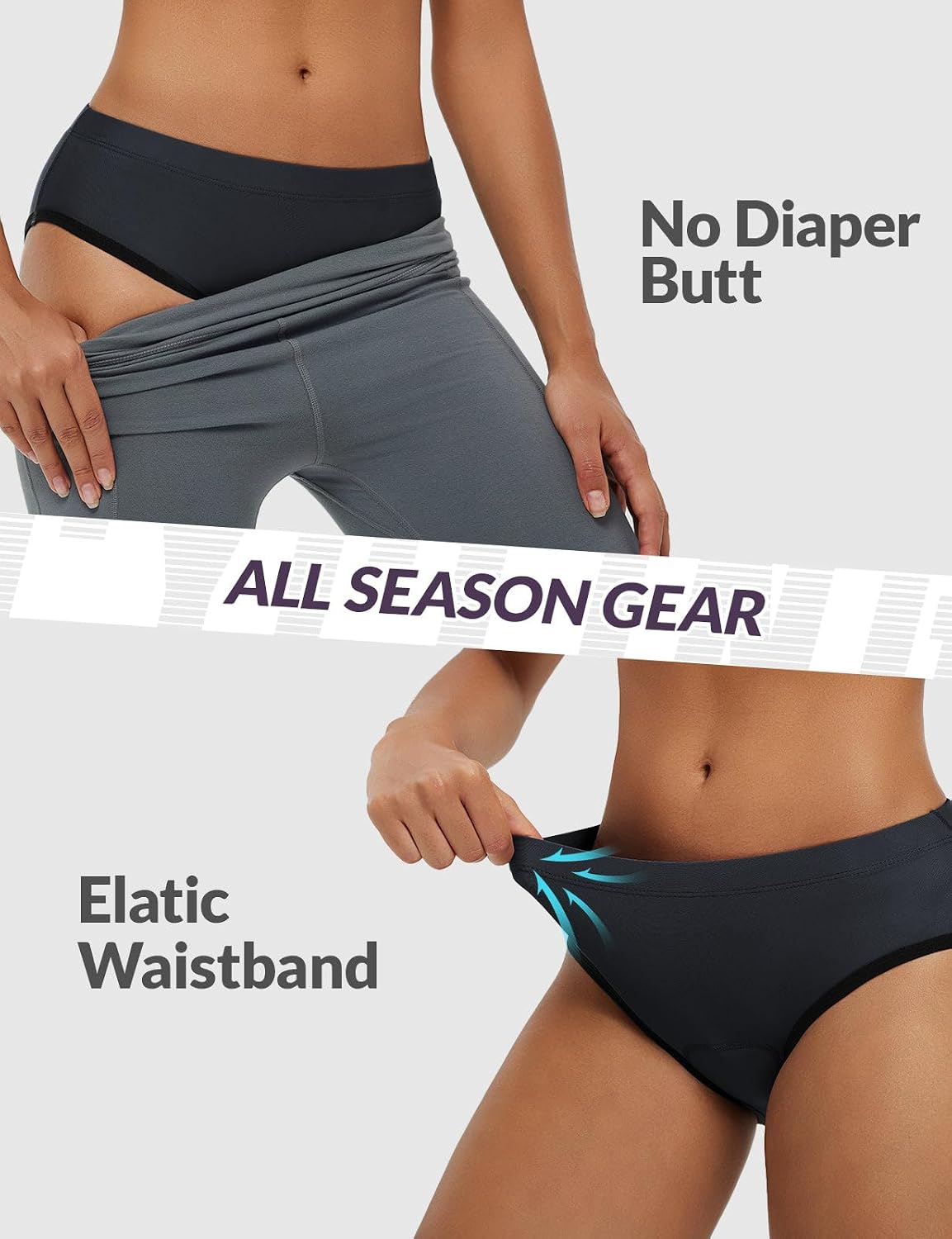 Thumbnail 5 de baleaf Damen Radunterhose mit 4D-Sitzpolster – atmungsaktive gepolsterte Fahrradsportunterwäsche