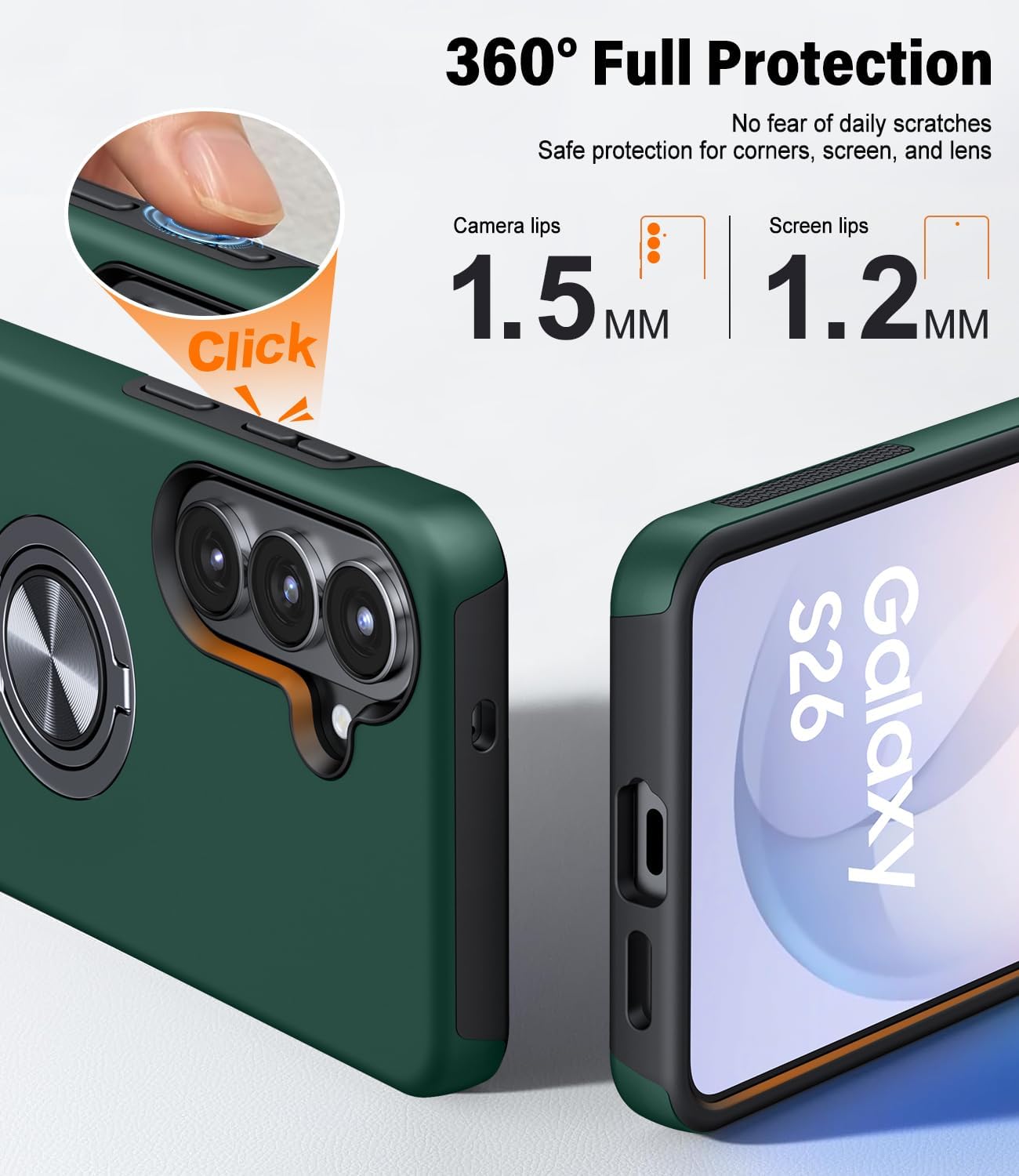 Detalle 2 de Samsung Galaxy S26 case 3-in-1 4500 drops