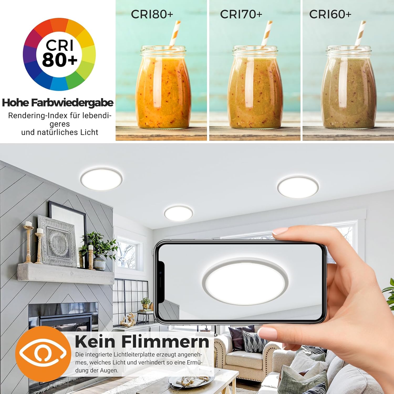 Thumbnail 3 de slochi LED Deckenleuchte IP44 12 W