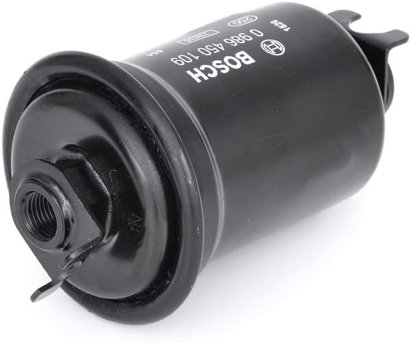 Detalle de Bosch F0109 Filtre à Carburant Essence – séparation des particules et protection du système d'injection