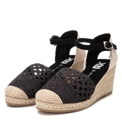 Thumbnail 5 de XTI Cuñas 142333 en negro: cuña de 6 cm con cierre de hebilla